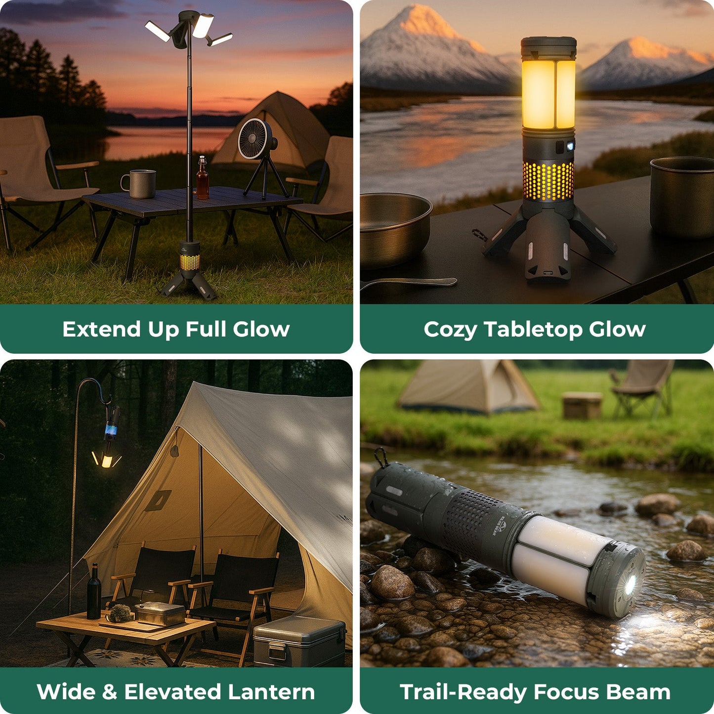 5-in-1 Camping Lantern & Power Bank
