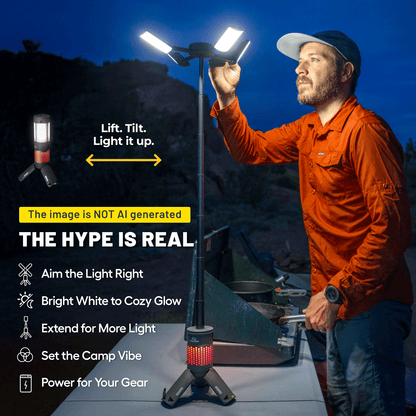 5-in-1 Camping Lantern & Power Bank