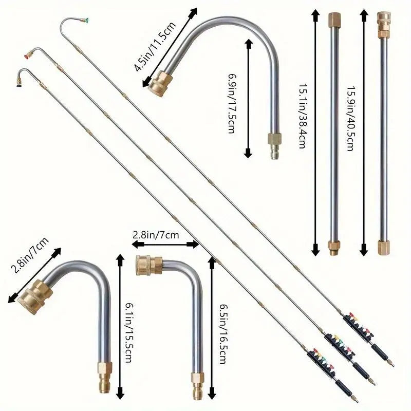 Pressure Washer Extension Wand Set