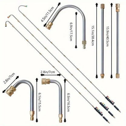 Pressure Washer Extension Wand Set