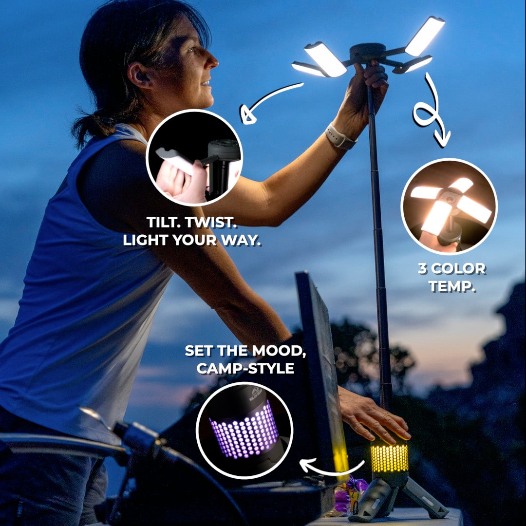 5-in-1 Camping Lantern & Power Bank