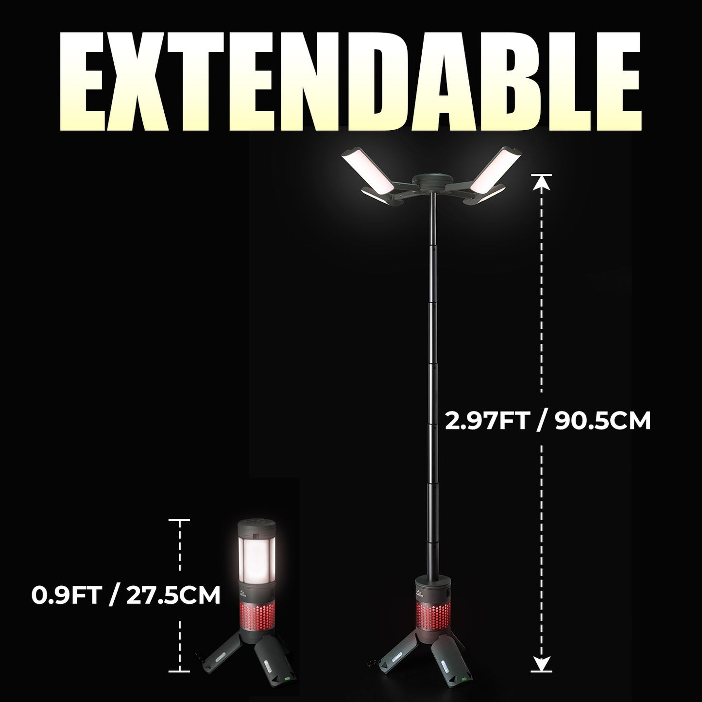 5-in-1 Camping Lantern & Power Bank