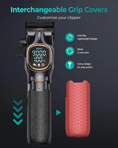Professional Hair Clippers & Trimmer Set