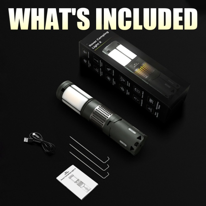 5-in-1 Camping Lantern & Power Bank