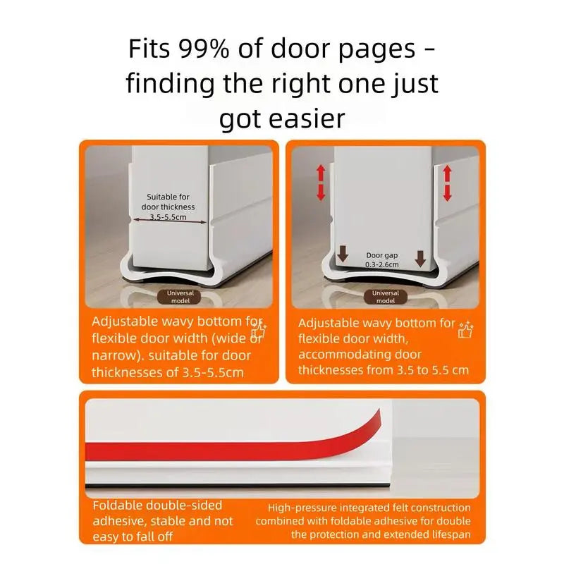 Triple Seal Door Weather Strip