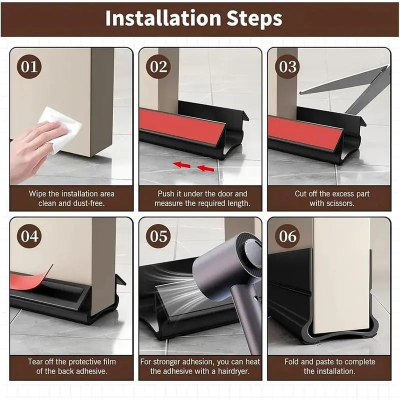 Triple Seal Door Weather Strip