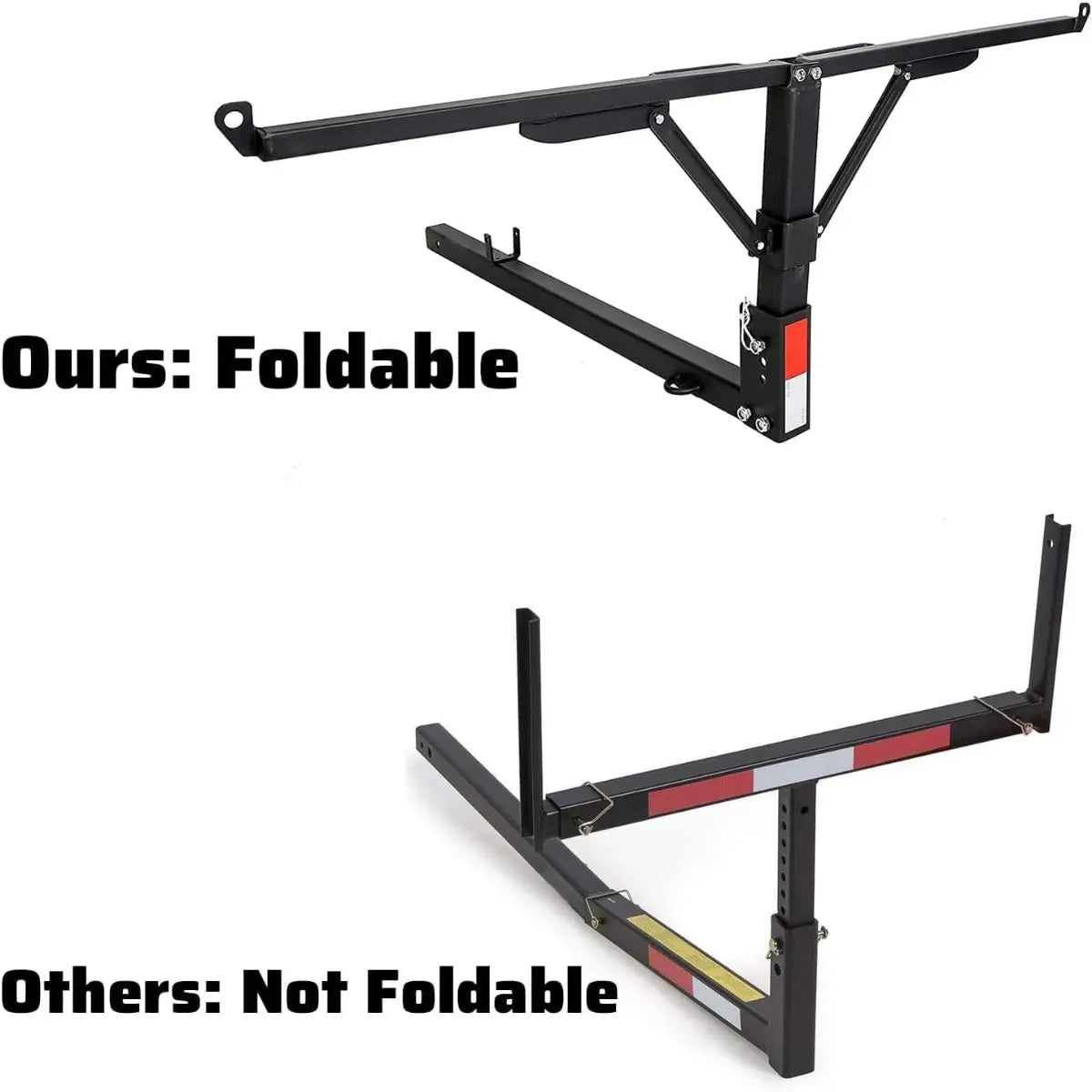 Truck Bed Hitch Extender – Foldable 4FT Extension Rack