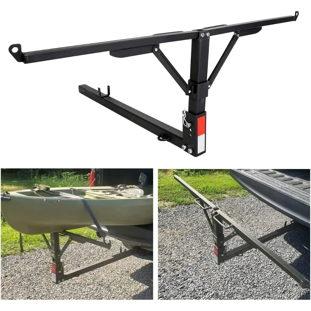 Truck Bed Hitch Extender – Foldable 4FT Extension Rack