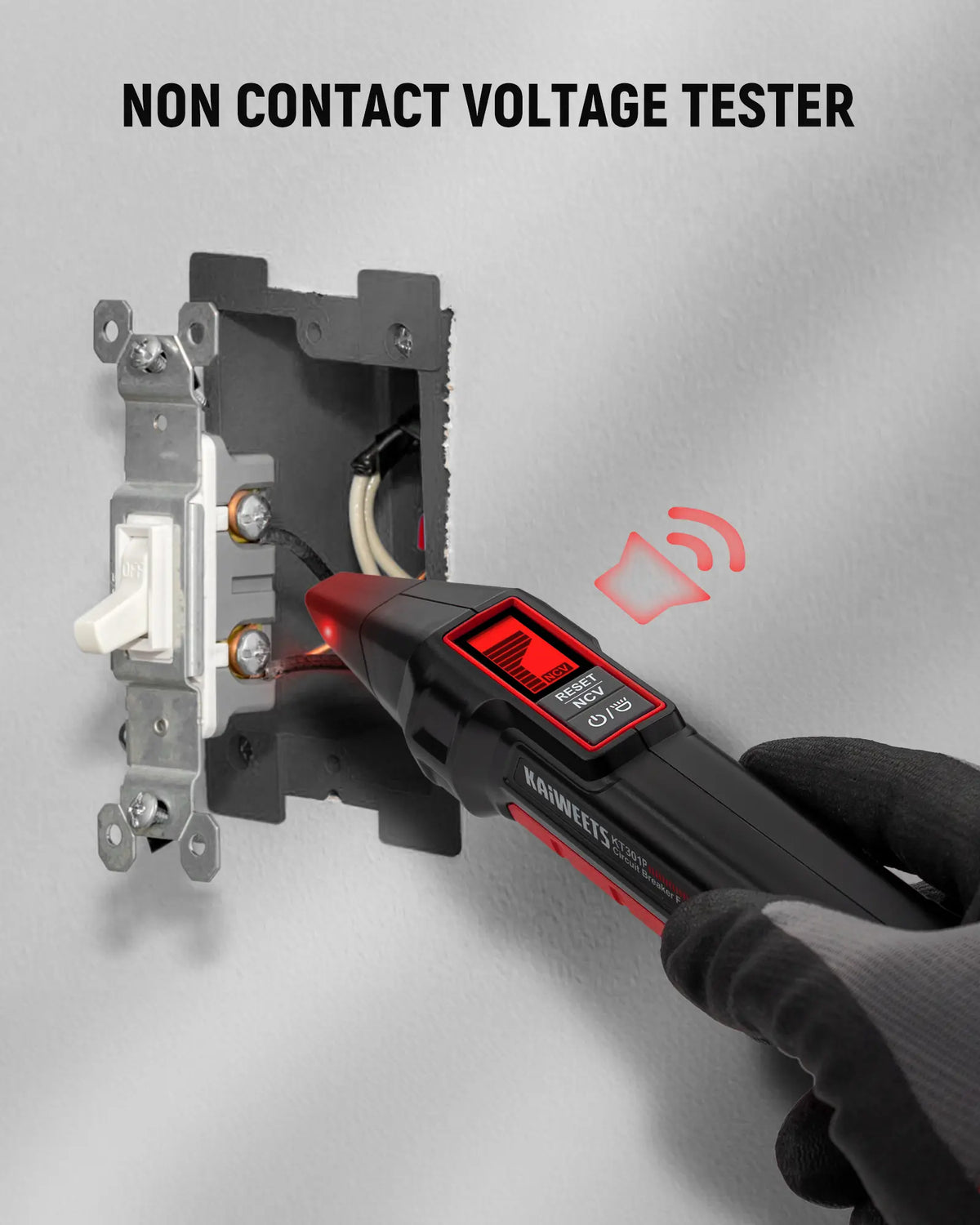 Circuit Breaker Finder Kit KT301 – GFCI Tester & NCV Voltage Detector